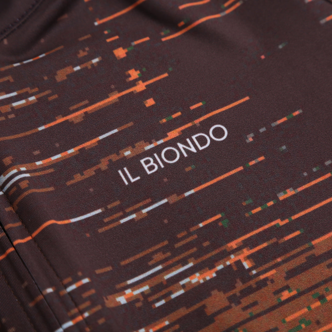 Il Biondo Monument II Kortærmet Cykeltrøje Herre - Java Brown