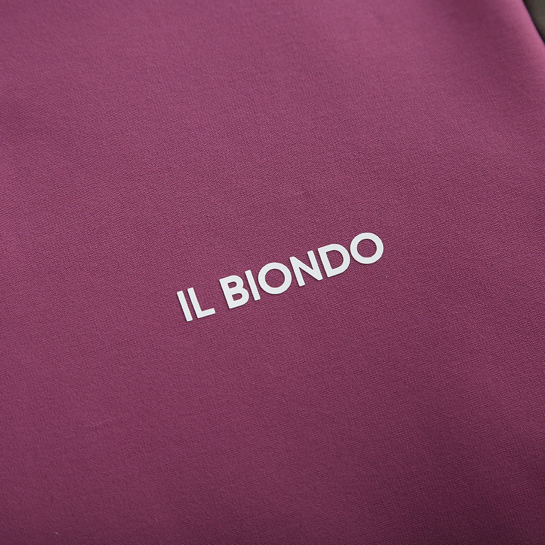 Il Biondo Element Langærmet Cykeltrøje Termo Dame - Støvet Pink/Oliven
