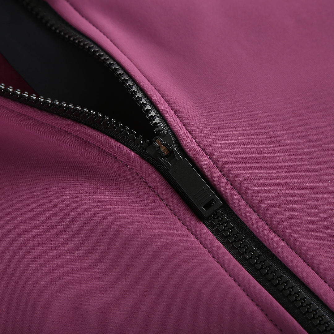 Il Biondo Element Langærmet Cykeltrøje Termo Dame - Støvet Pink/Oliven