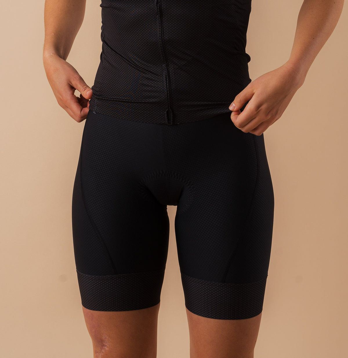 Il Biondo Bib Shorts (kollektionsprøve) Dame - Sort