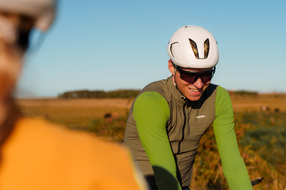 Il Biondo Element Langærmet Cykeltrøje Termo Herre - Oliven/Grøn