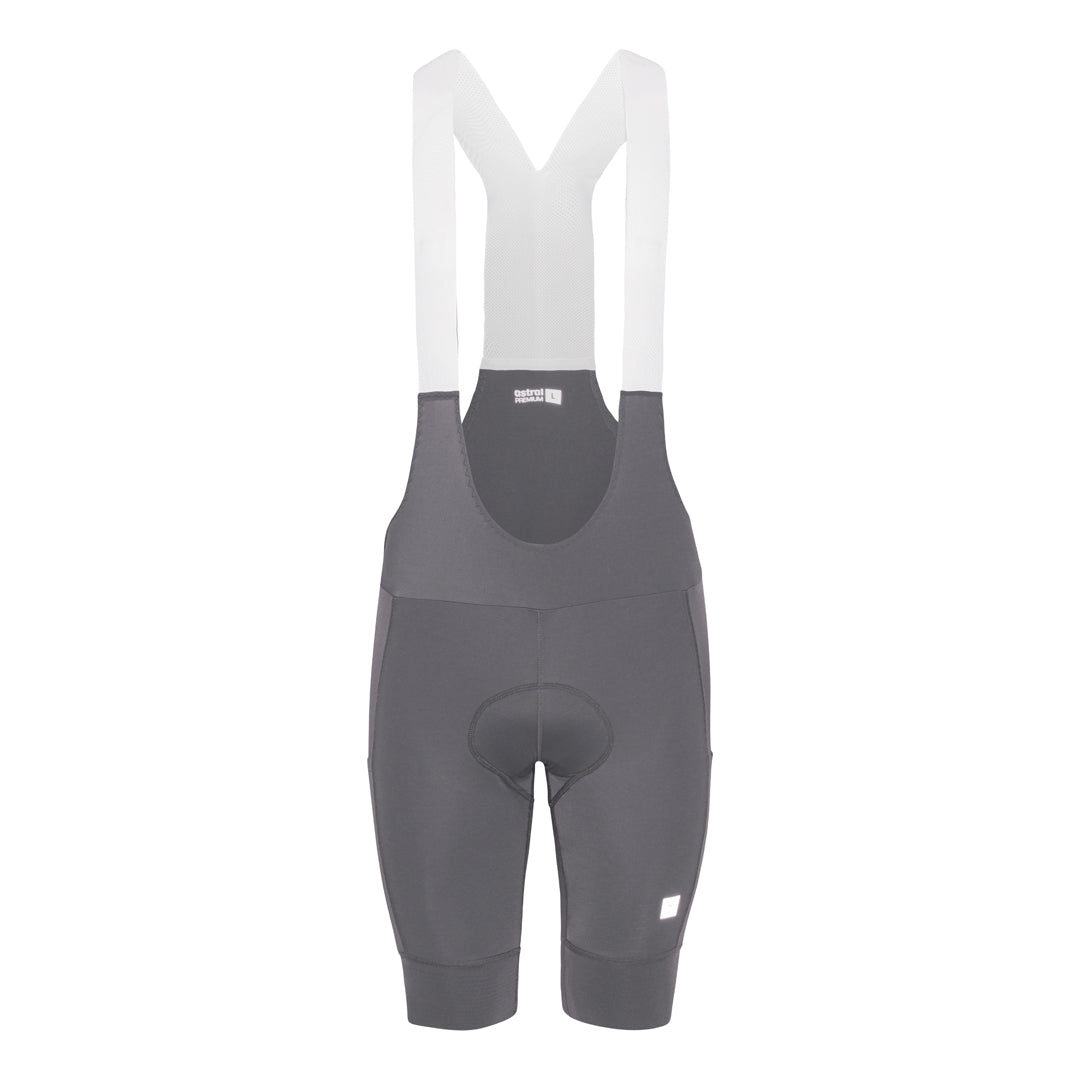 Astral Premium Bib Shorts 2.0 Herre - Steel Grey