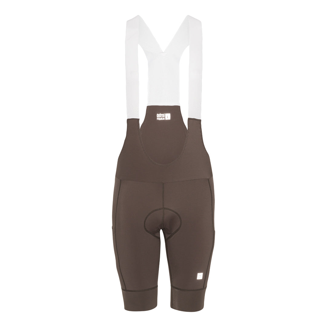 Astral Premium Bib Shorts 2.0 Herre - Brown