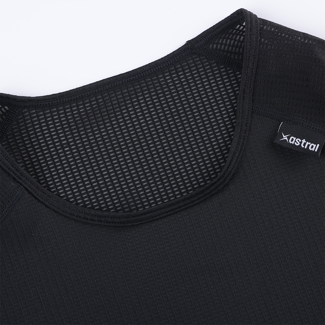 Astral Kortærmet Baselayer - Sort