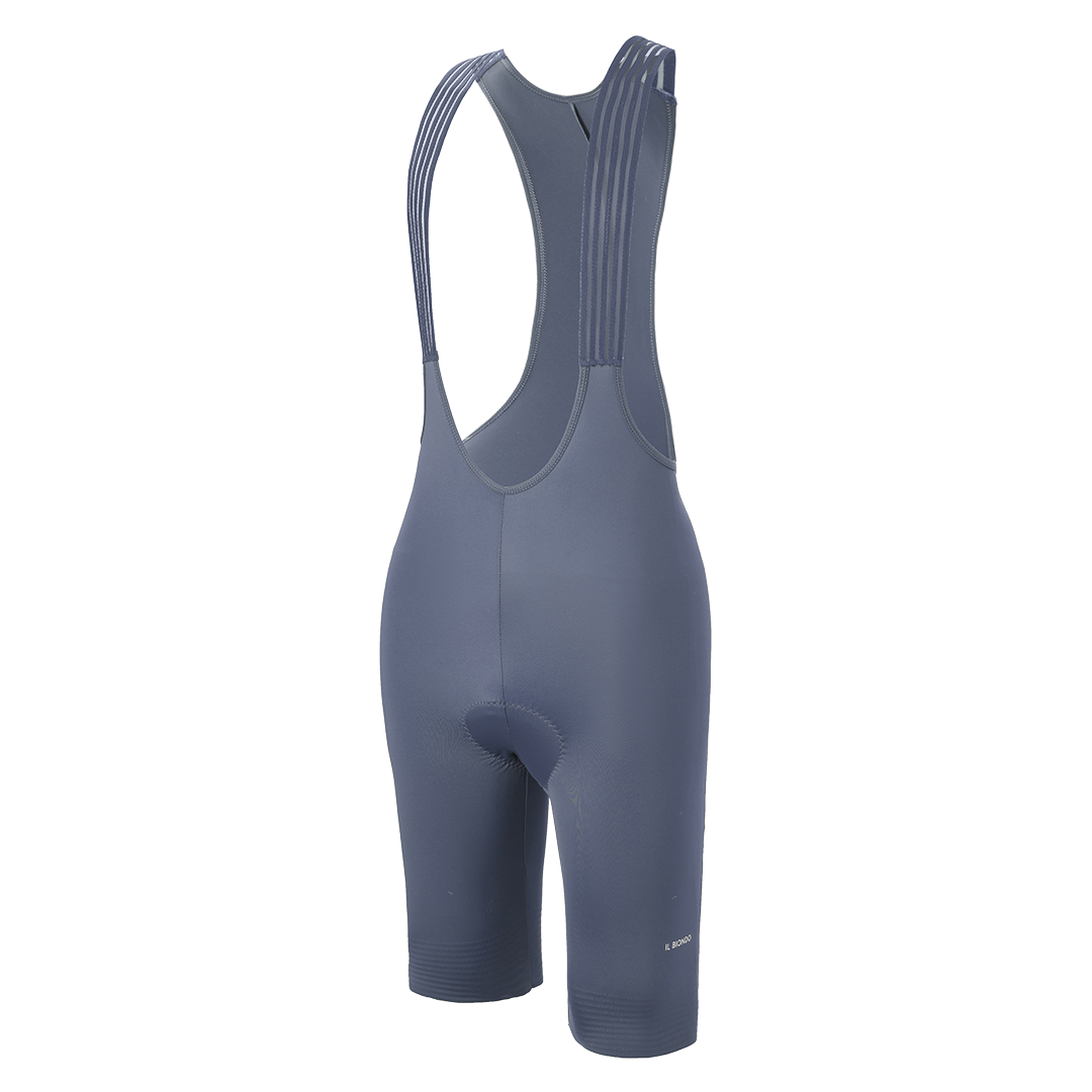 IL Biondo Element Bib Shorts Herre - Steel Grey