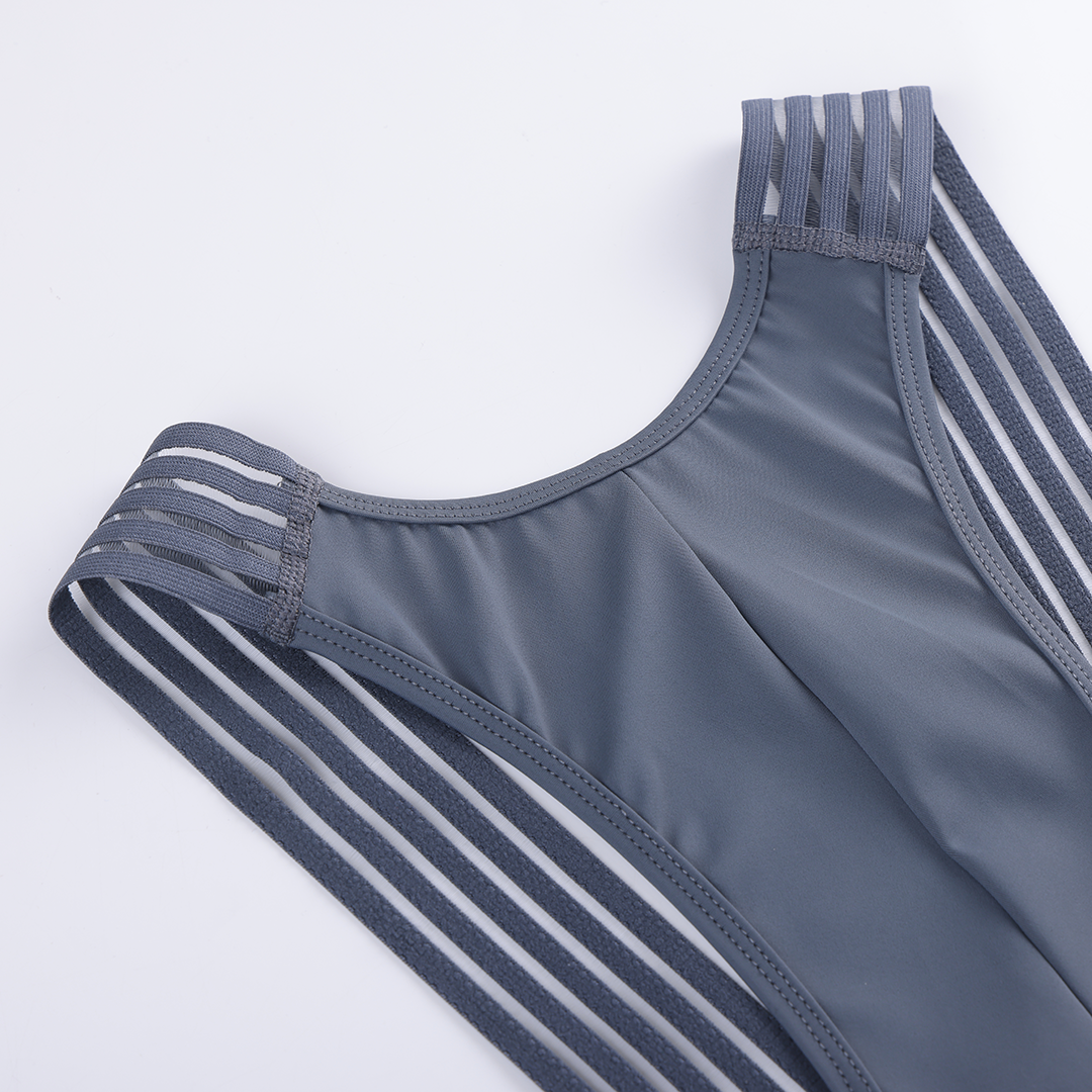 IL Biondo Element Bib Shorts Herre - Steel Grey