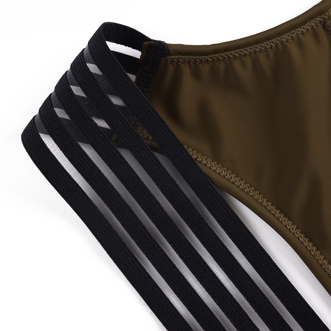 IL Biondo Element Bib Shorts Dame - Pinecone Brown