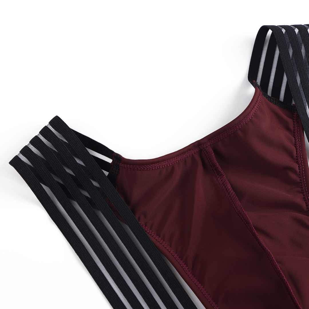 IL Biondo Element Bib Shorts Dame - Fig Red
