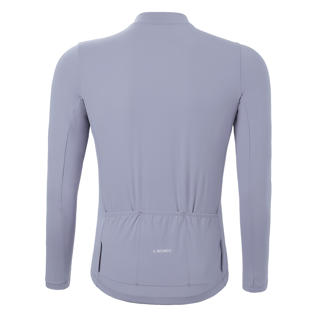 IL Biondo Element Jersey LS Herre - Sky Grey