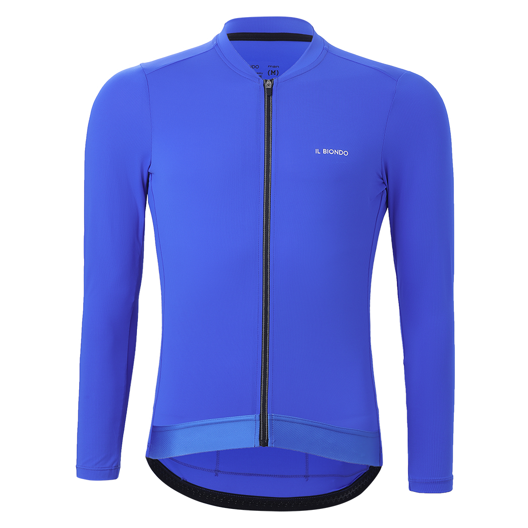 IL Biondo Element Jersey LS Herre - Blå