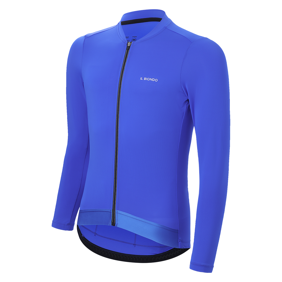 IL Biondo Element Jersey LS Herre - Blå