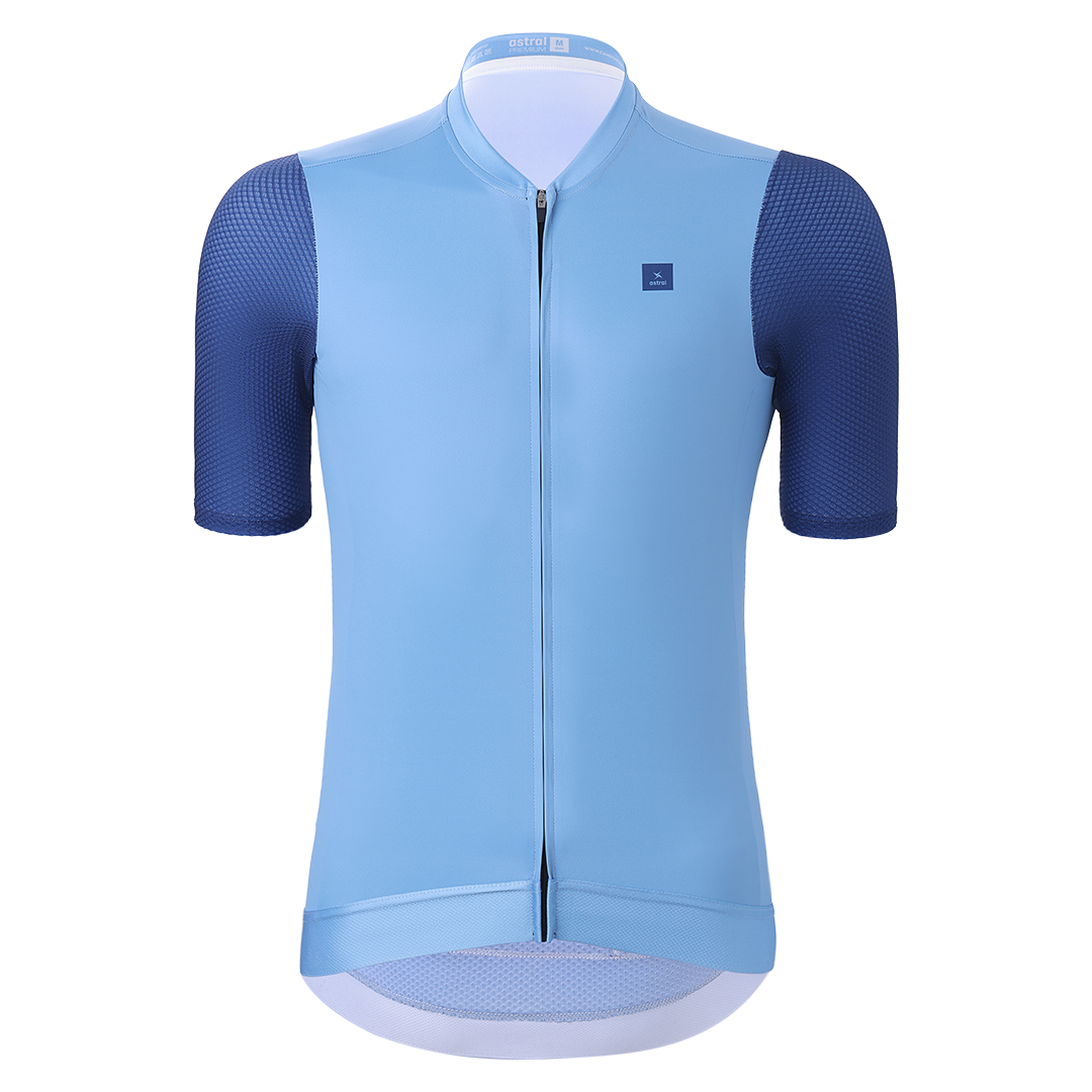 Astral Premium Tech Jersey Herre - Light Blue