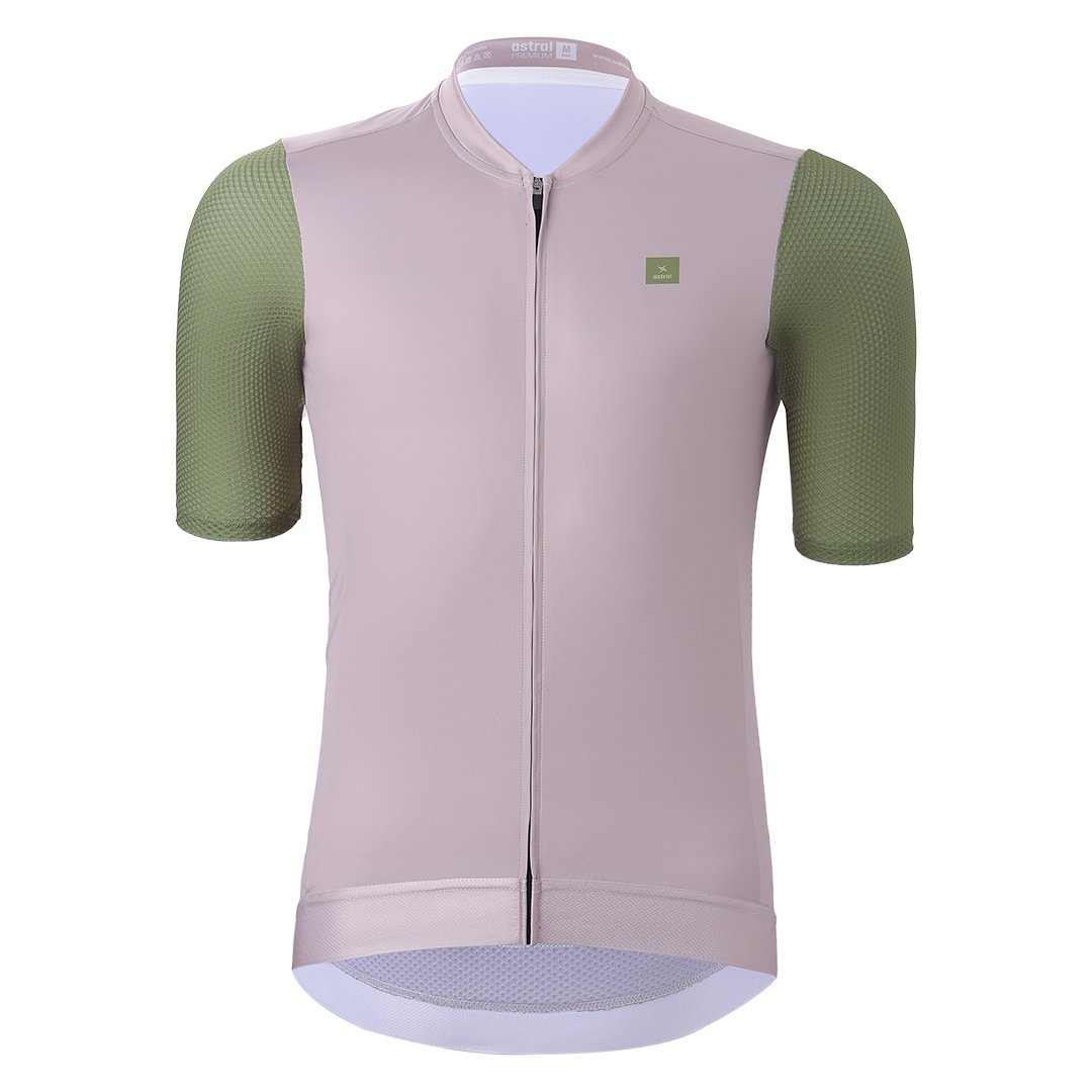 Astral Premium Tech Jersey Herre - Earth Brown