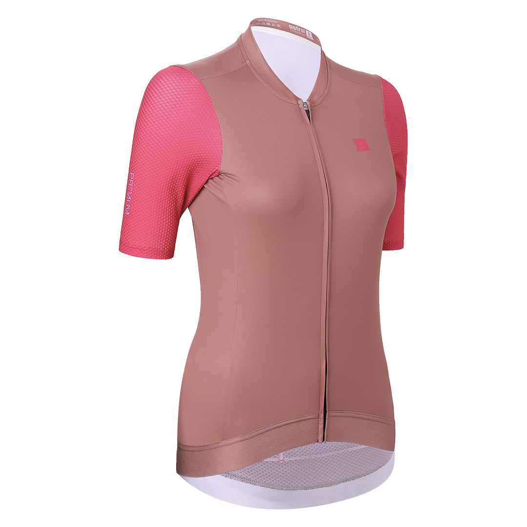 Astral Premium Tech Jersey Dame - Camel Brown