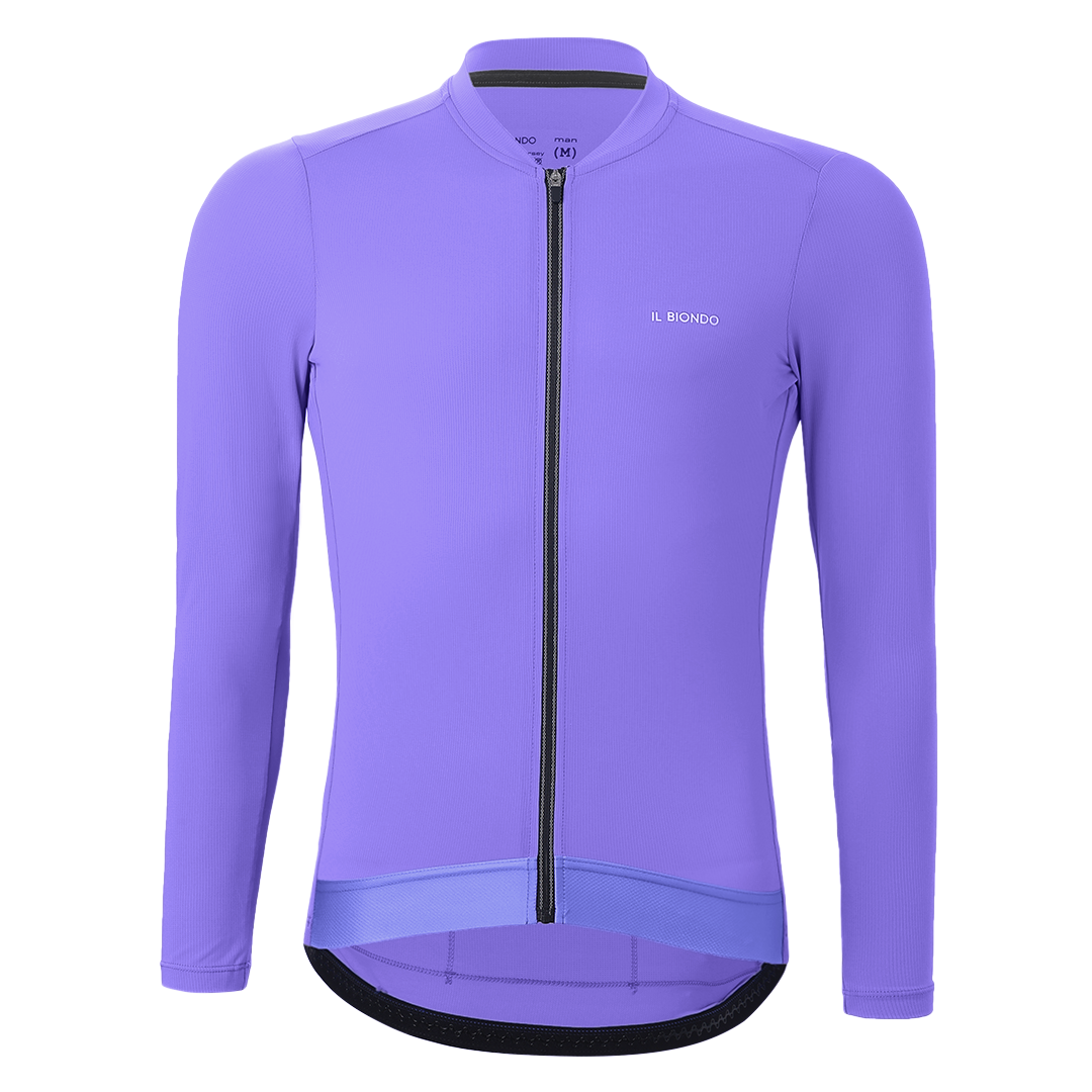 IL Biondo Element Jersey LS Herre - Purple