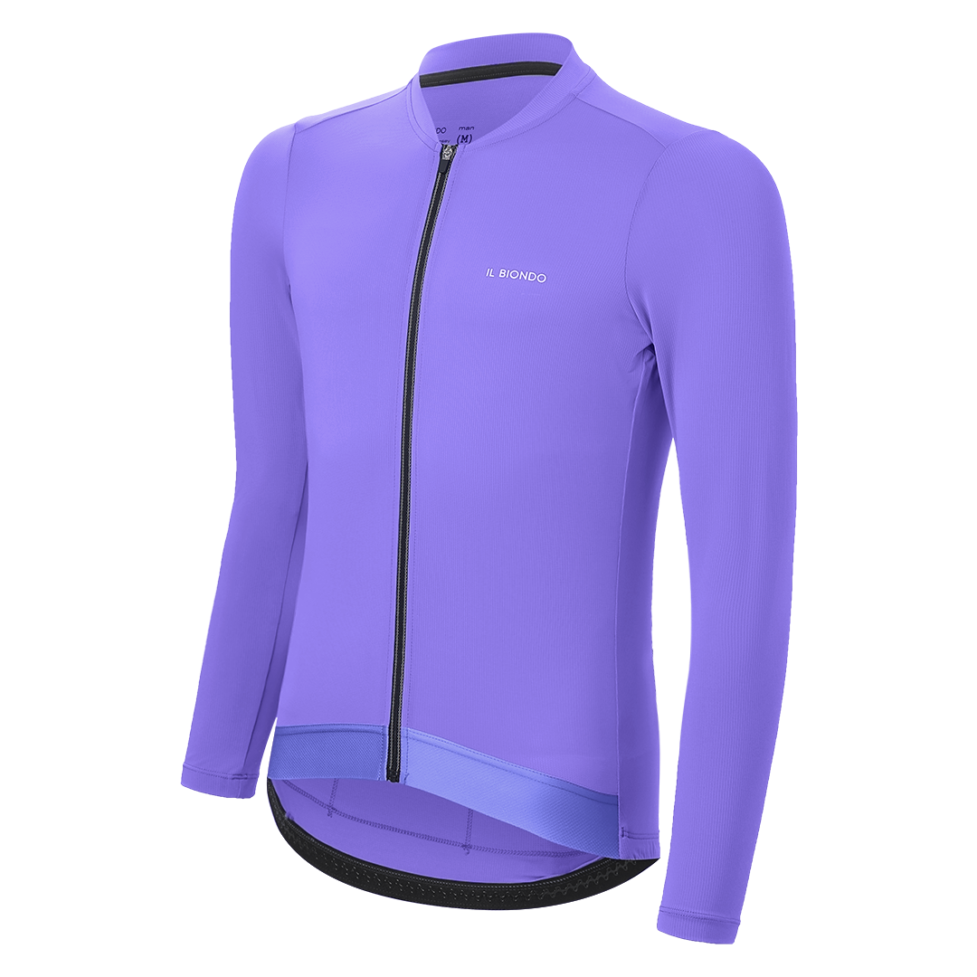 IL Biondo Element Jersey LS Herre - Purple