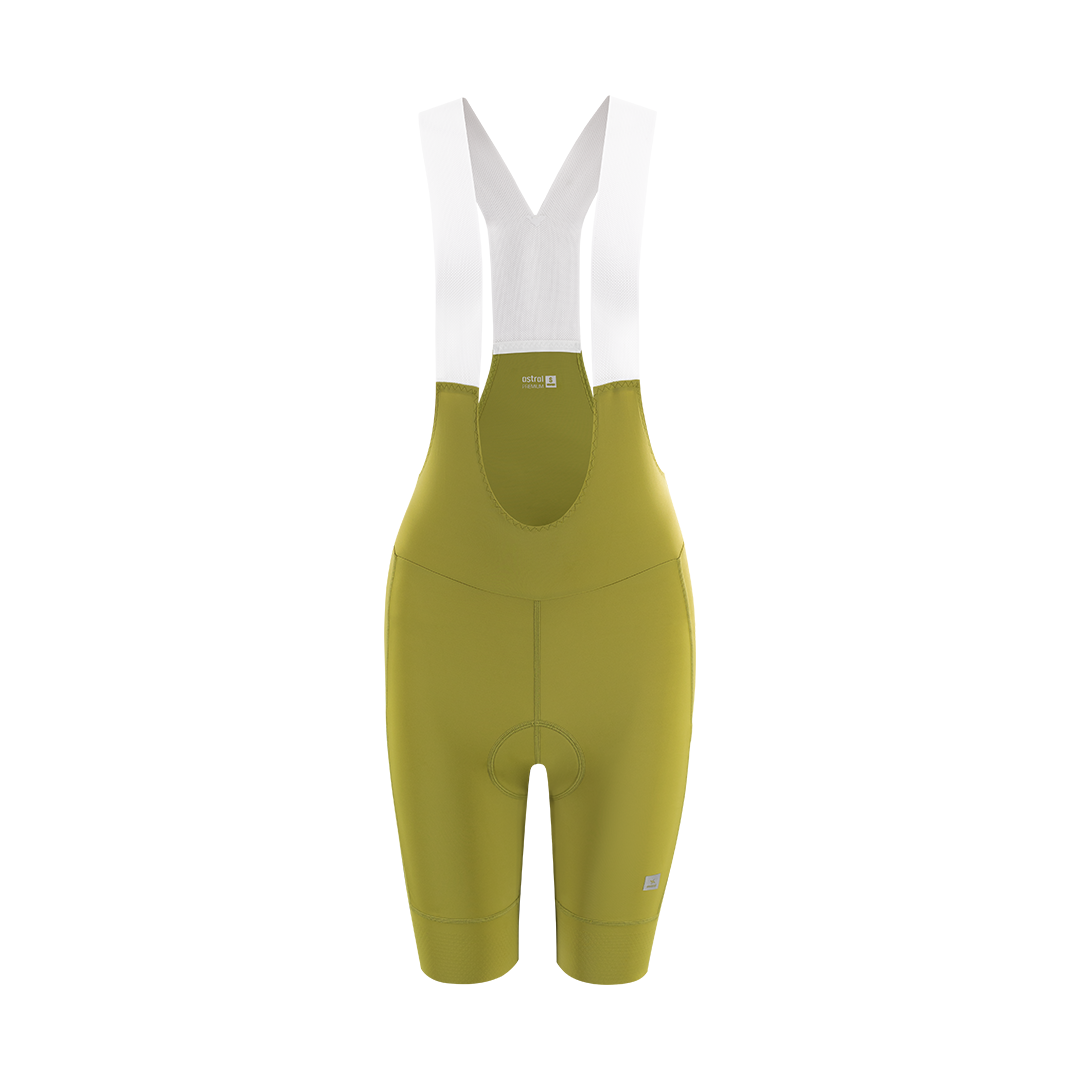 Astral Premium Bib Shorts Dame - Khaki