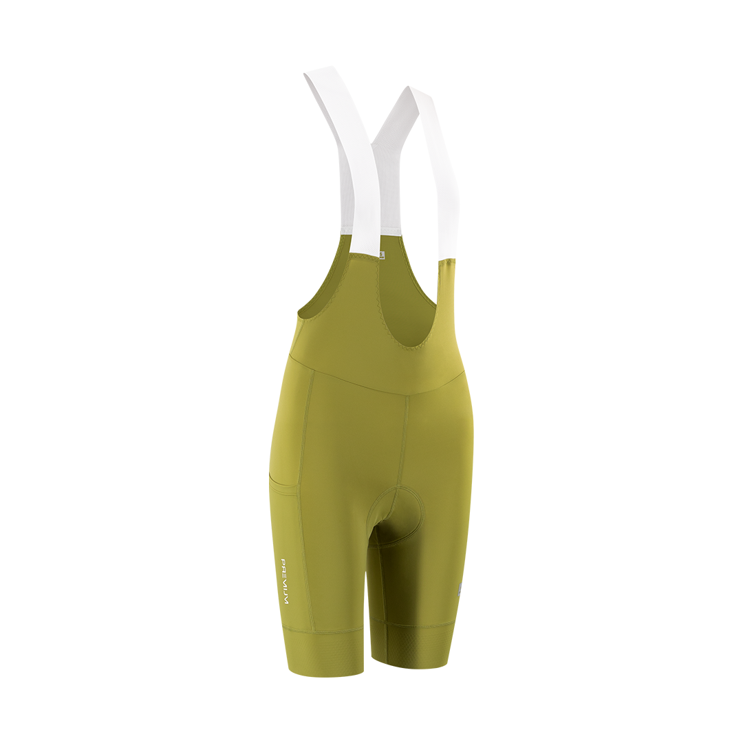 Astral Premium Bib Shorts Dame - Khaki