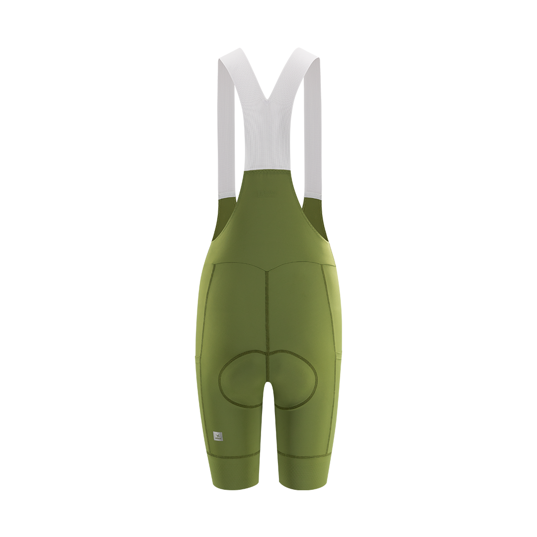 Astral Premium Bib Shorts Dame - Light Olive