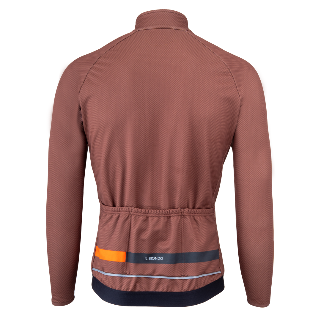 Il Biondo Courage Aero Therm Cykeljakke Vinter Herre - Brun