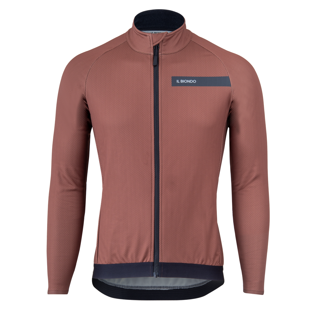 Il Biondo Courage Aero Therm Cykeljakke Vinter Herre - Brun