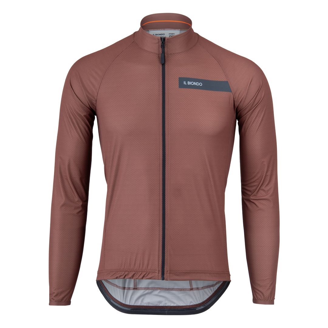 Il Biondo Courage Flight Cykelvindjakke Herre - Brun