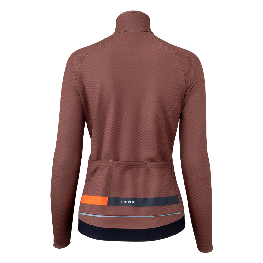 Il Biondo Courage Aero Therm Cykeljakke Vinter Dame - Brun