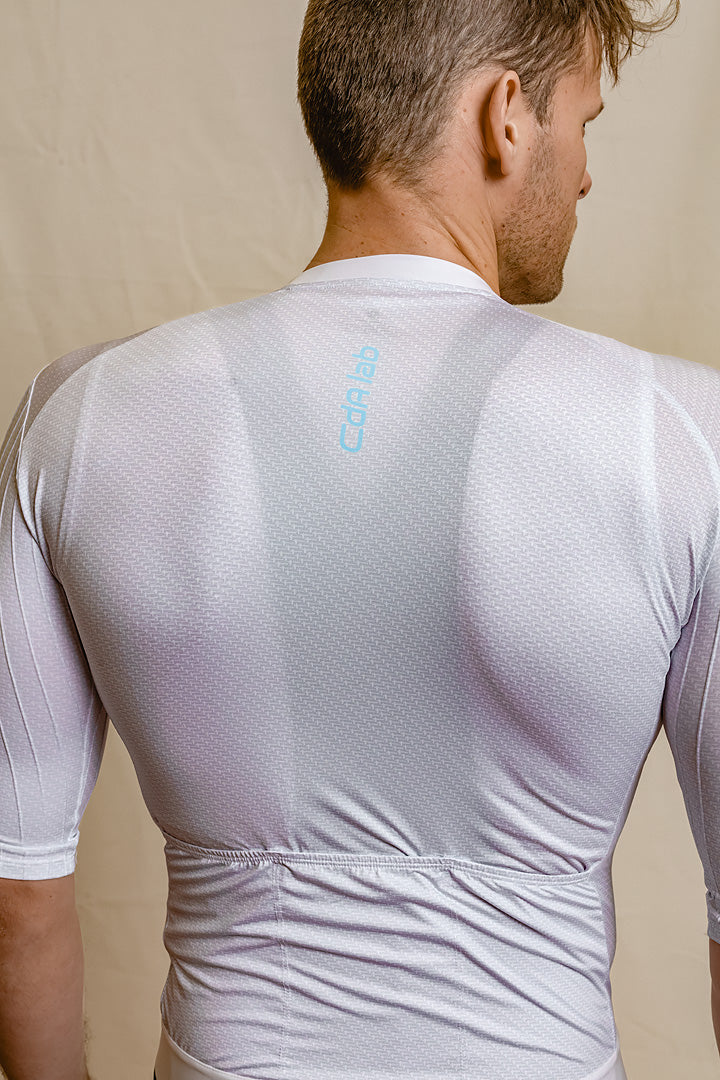 CdA lab Kortærmet Aero Jersey - Silver White