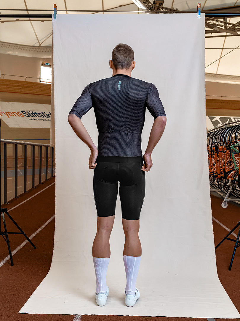 CdA lab Kortærmet Aero Jersey - Black Steel