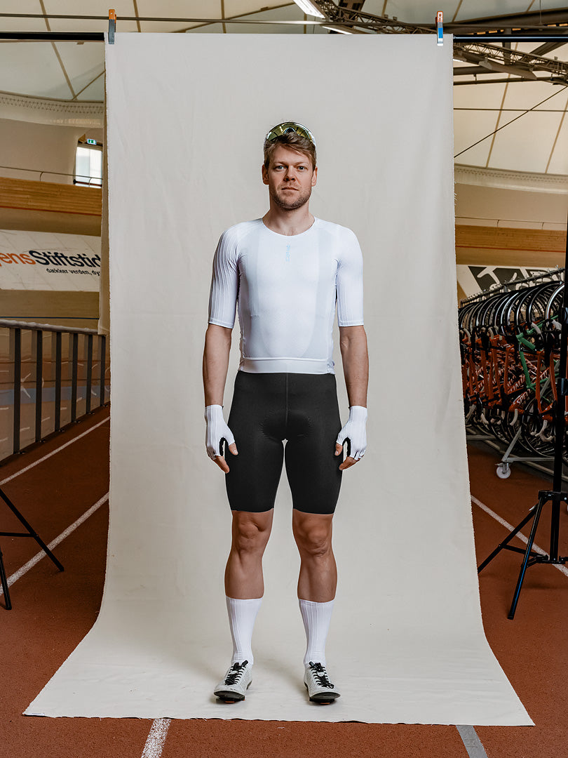 CdA lab Kortærmet Aero Jersey Zipless - Silver White