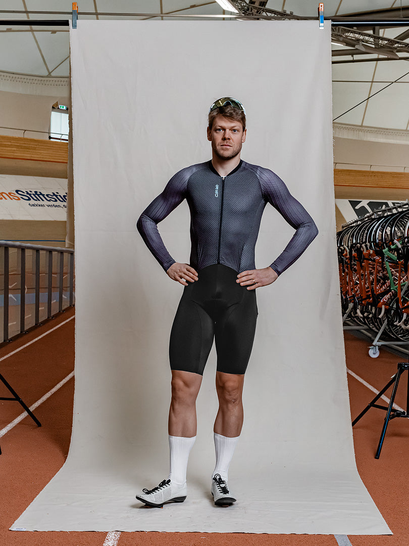 CdA lab Langærmet Aero Suit Herre - Black Steel