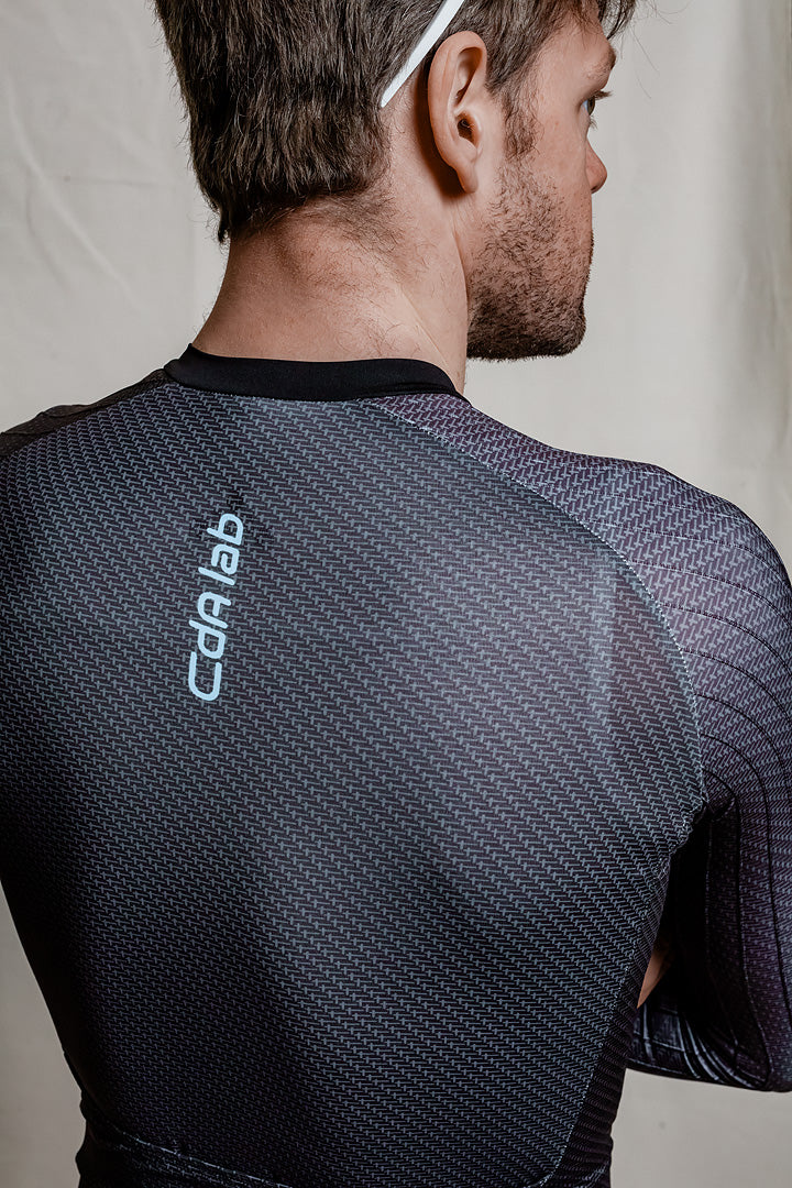 CdA lab Langærmet Aero Suit Herre - Black Steel