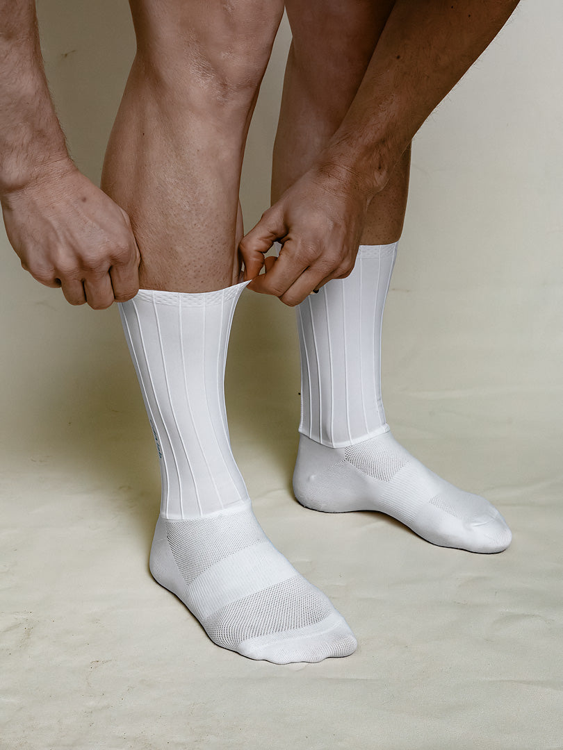 CdA lab Aero Strømpe White