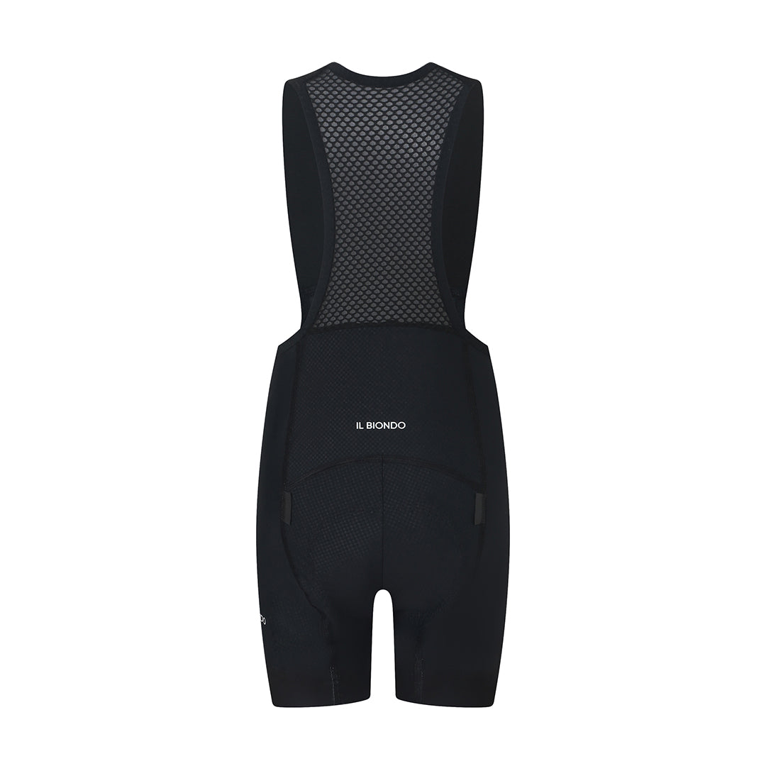 Il Biondo Monument Bib Shorts Junior - Black