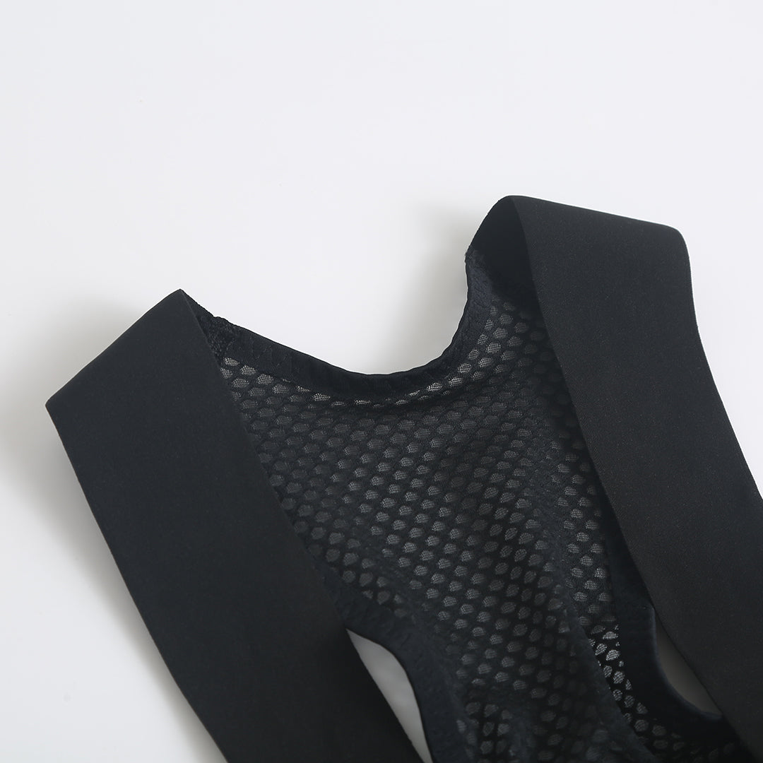 Il Biondo Monument Bib Shorts Junior - Black