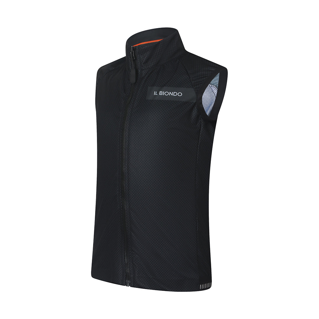 Il Biondo Courage Flight Cykelvindvest Junior - Black