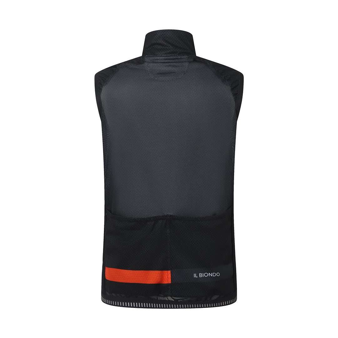 Il Biondo Courage Flight Cykelvindvest Junior - Black