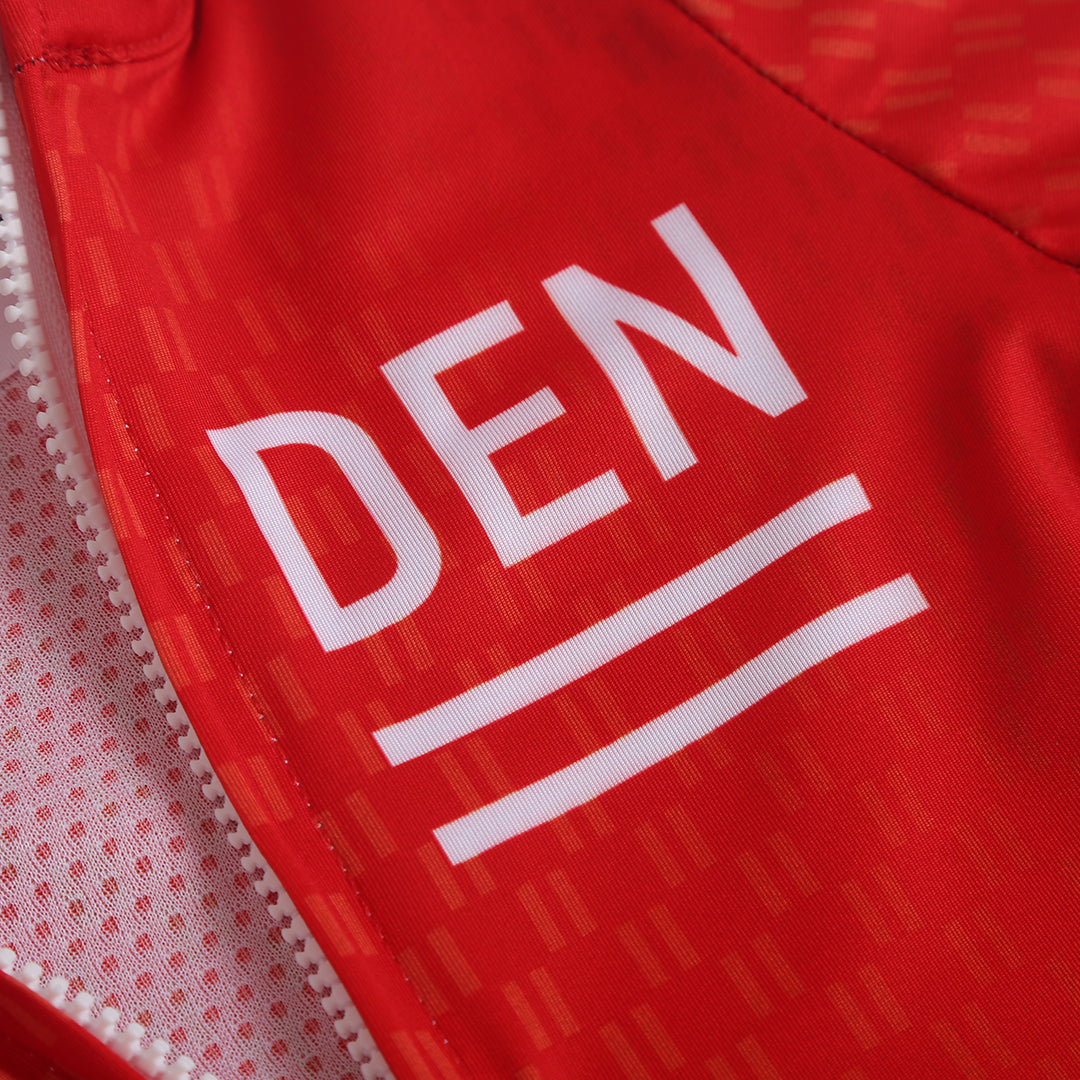 Il Biondo Monument II DEN Kortærmet Cykeltrøje Junior - Red
