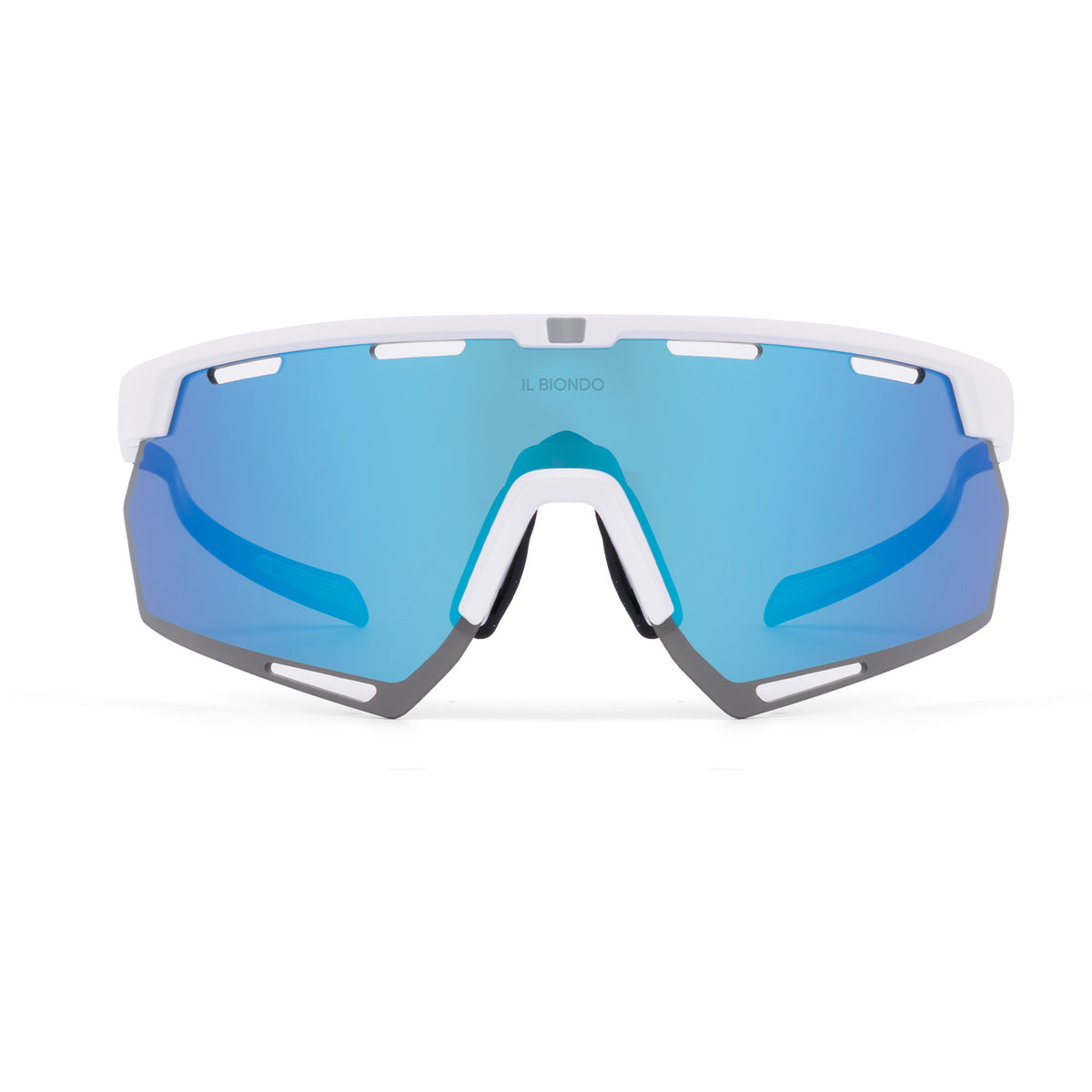 Il Biondo Vision Cykelbrille - White/Blue
