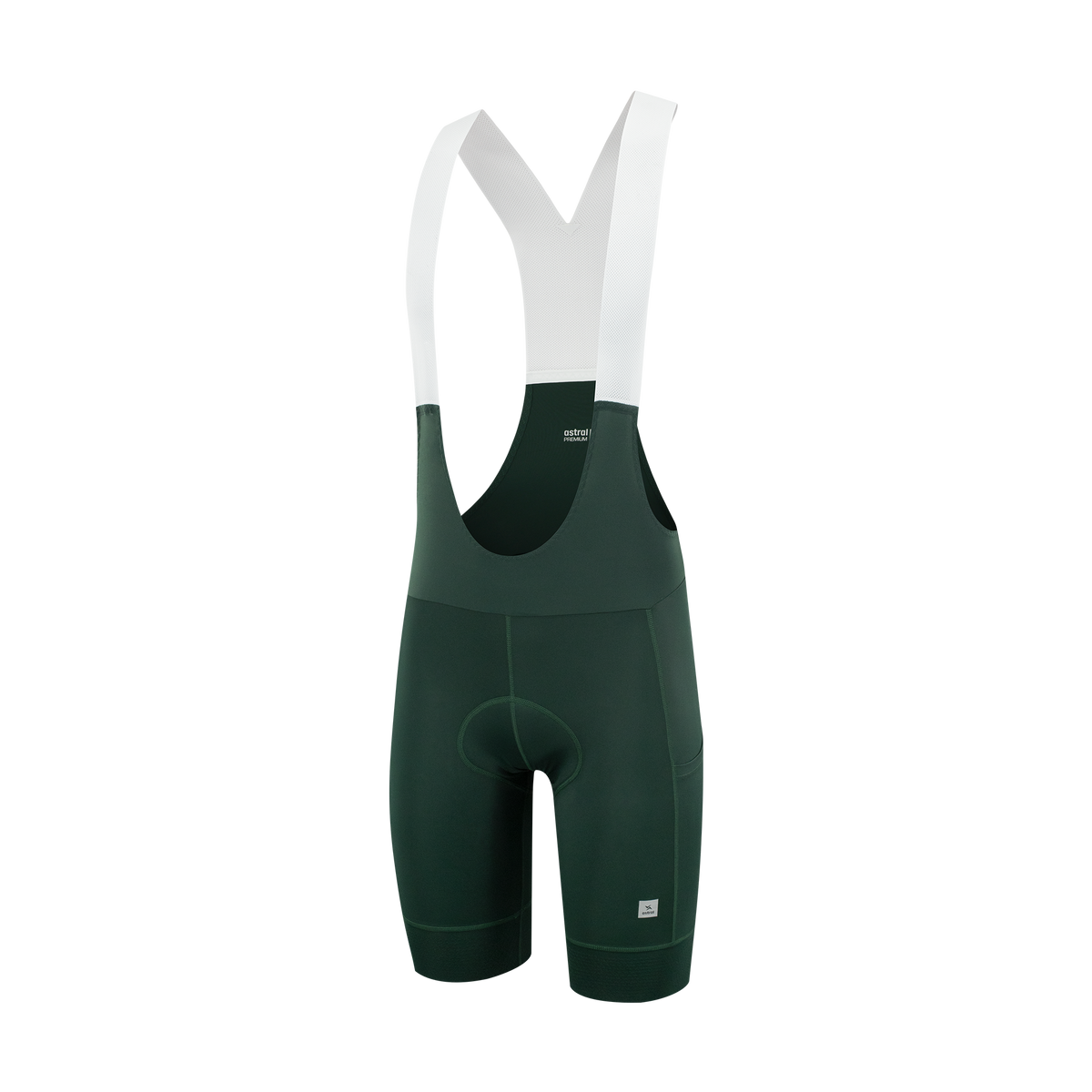 Astral Premium Bib Shorts 2.0 Herre - Deep Green