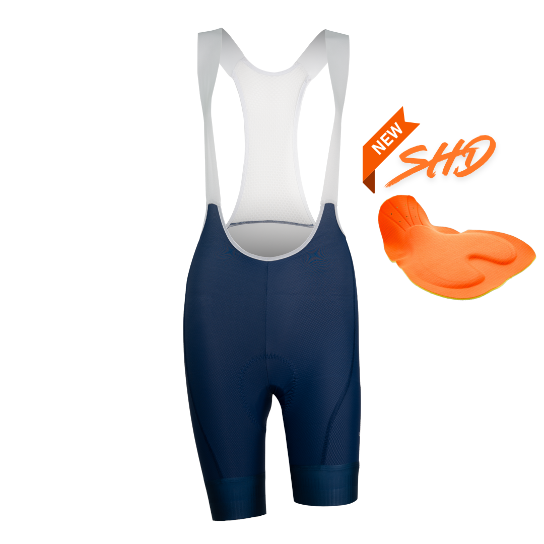 Il Biondo Monument Bib Shorts SHD Dame - Navy