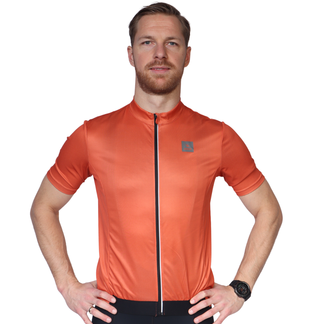 Astral Kortærmet Cykeltrøje - Dusty Orange