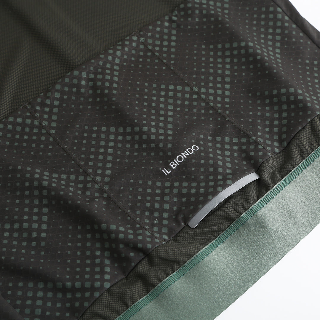 Il Biondo Vento Langærmet Cykeltrøje Herre - Dark Olive
