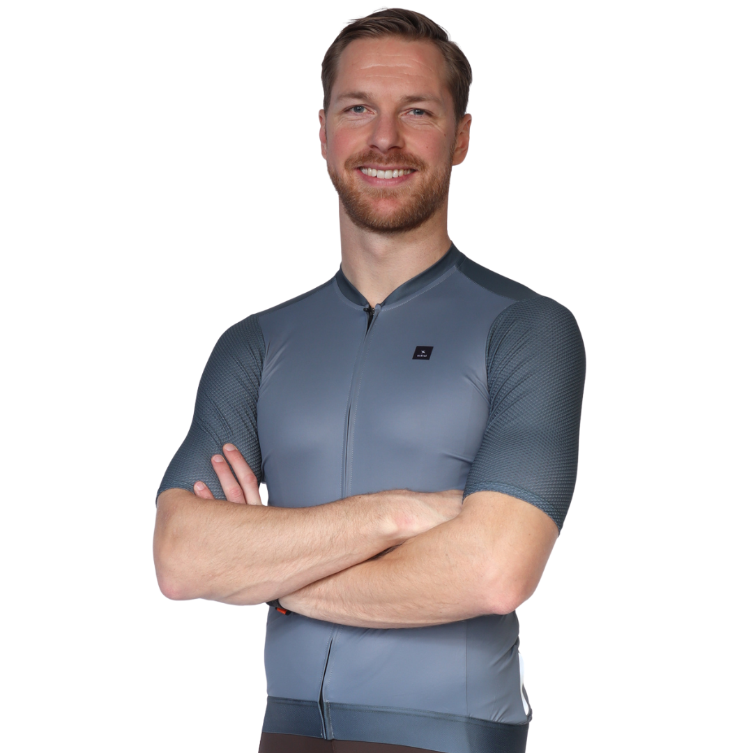 Astral Premium Tech Kortærmet Cykeltrøje Herre - Moss Grey
