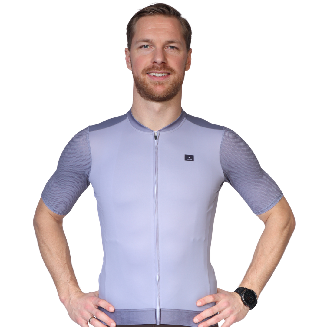Astral Premium Tech Kortærmet Cykeltrøje Herre - Stone