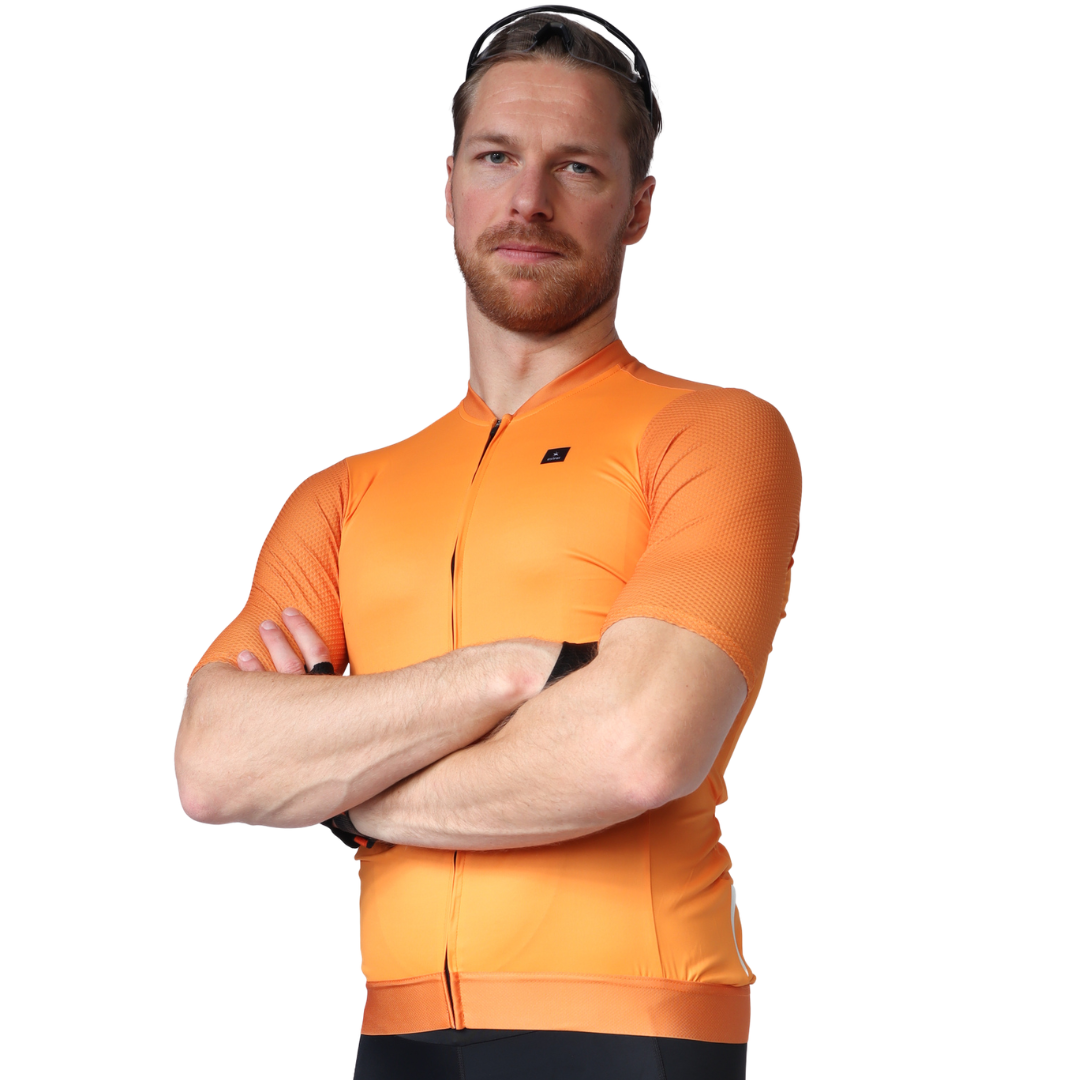 Astral Premium Tech Kortærmet Cykeltrøje Herre - Orange