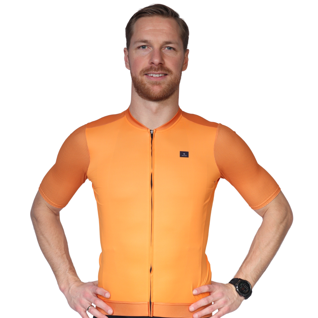 Astral Premium Tech Kortærmet Cykeltrøje Herre - Orange