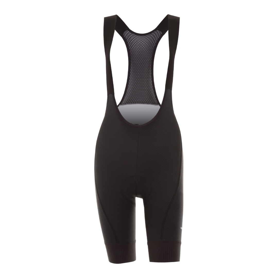 Il Biondo Monument Bib Shorts +2 cm Dame - Black