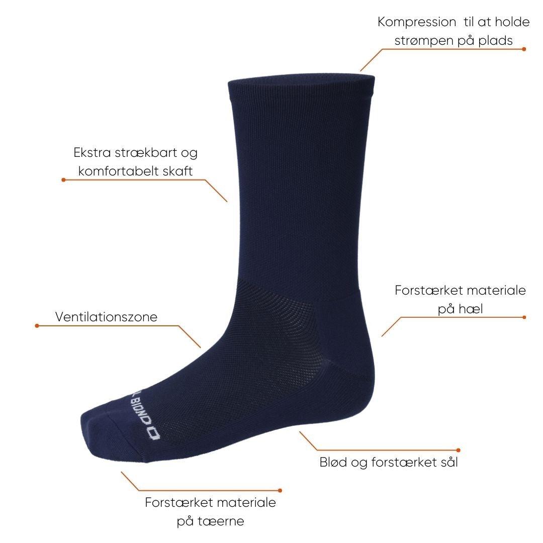 Il Biondo Cykelstrømper - Navy