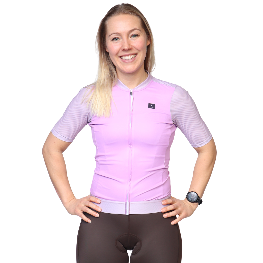Astral Premium Tech Kortærmet Cykeltrøje Dame - Light Purple